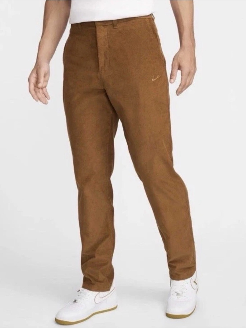NIKE Corduroy brown Pants 30x32 NEW FZ0787-281 Straight Leg